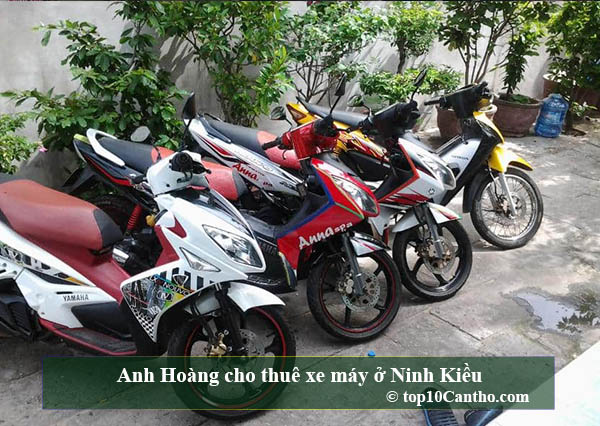 Anh Hoàng cho thuê xe máy ở Ninh Kiều