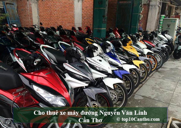 Cho thuê xe máy đường Nguyễn Văn Linh Cần Thơ