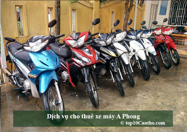 Dịch vụ cho thuê xe máy A Phong