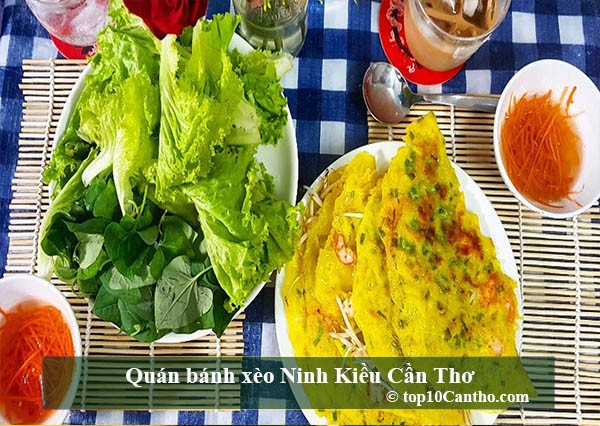  Top 10 Quán bánh xèo ngon nổi tiếng tại Ninh Kiều Cần Thơ